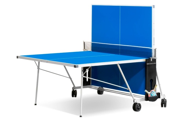 Теннисный стол всепогодный "Winner S-600 Outdoor" (274 х 152,5 х 76 см) с комплектом (сетка, 2 ракетки, 3 шарика )