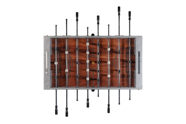 Игровой стол - футбол "Japandi" серо-коричневый