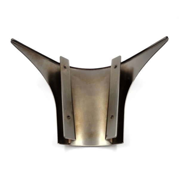 Комплект угловых вставок для бортов "Dynamic III" (4 шт), хром