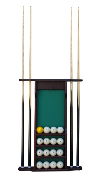 Киевница настенная универсальная из ясеня (цвет махагон, 85 х 63 х 9 см)