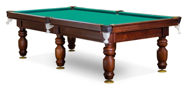 Бильярдный стол для русской пирамиды "Ладога" (8 футов, шары 60мм, ЛДСП 25мм)