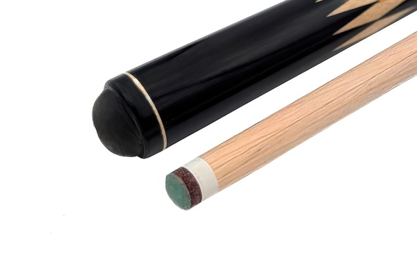 Двухсоставной бильярдный кий для русской пирамиды "Vantex" (черный граб, бук, граб) корона