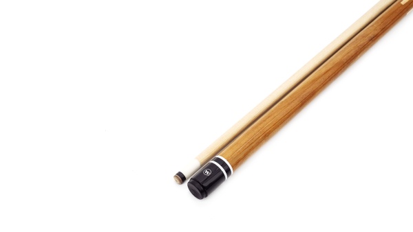 Двухсоставной бильярдный кий для русской пирамиды Classic "W-6057" (коричневый)