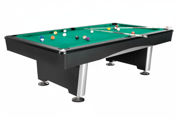 Бильярдный стол для пула "Dynamic Triumph" 7 ф (черный) в комплекте, аксессуары + сукно