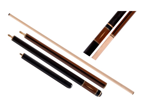 Кий / пирамида 3-pc "Supernova" (граб, коричневый граб, черный граб), с удлинителем