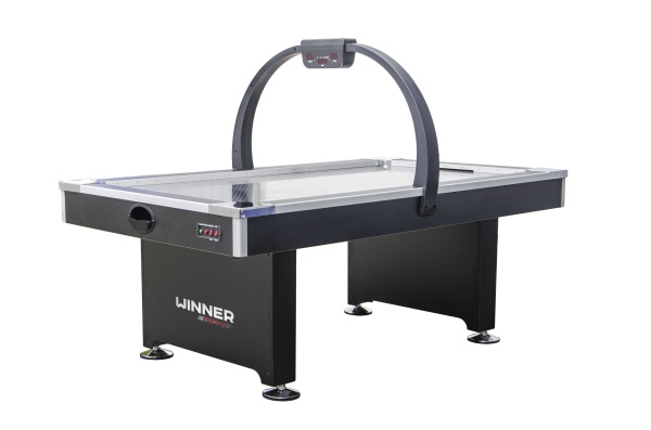 Аэрохоккей "BLACK DIAMOND" 7 ф (214 х 122 х 79 см, черный)