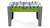 Игровой стол - футбол "Greenwood" (139x73x88 см, серо-зеленый) Y