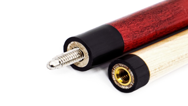 Двухсоставной бильярдный кий для русской пирамиды Classic "WBC-R" (красный)