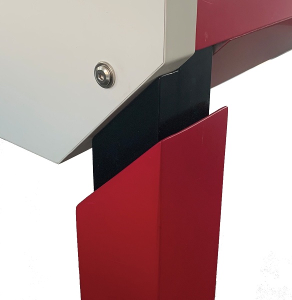 Игровой стол - футбол "Nine Star Iron Men ITSF Red"(144х75,5х90)