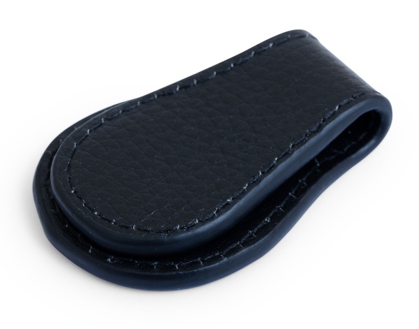 Пенал для мела магнитный «GL» черный (натуральная кожа)